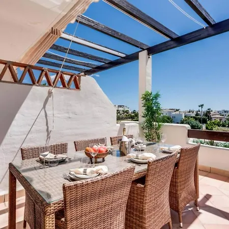 2br Sunset Golf With Sea View And Private Terrace Эстепона